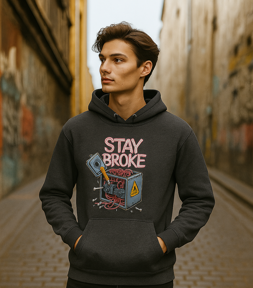 Stay Broke Unisex Hoodie